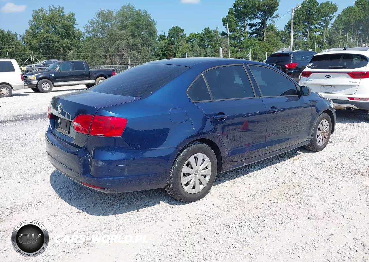 2012 Volkswagen Jetta 2.0L S VIN:3VW2K7AJ8CM405346 - 4