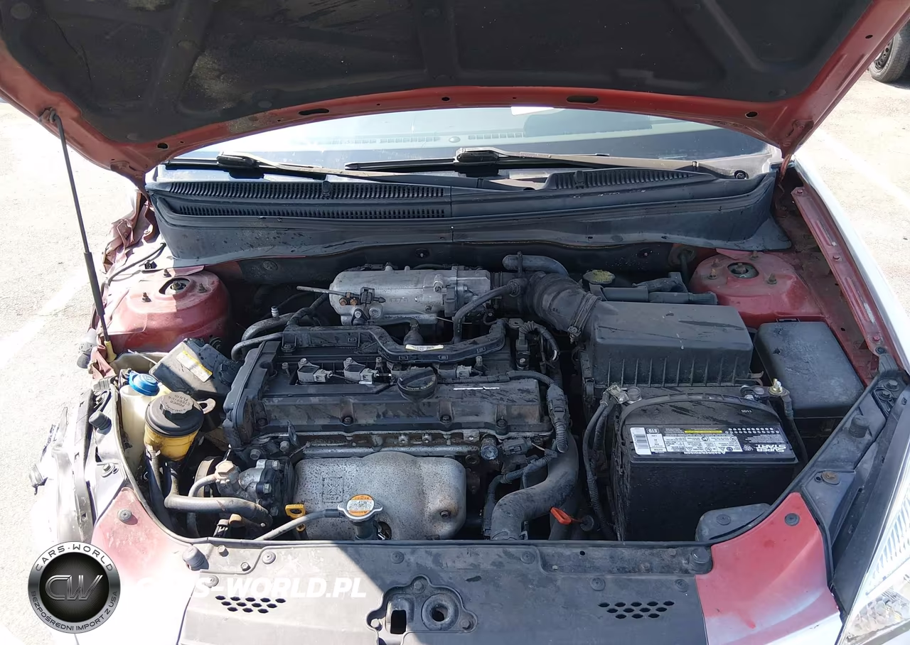 2008 Kia Rio Lx VIN:KNADE123X86299521 - 10
