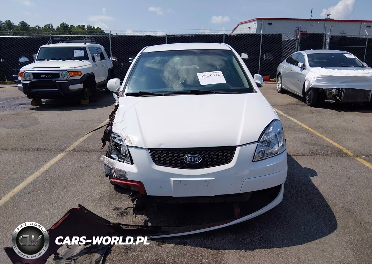 2008 Kia Rio Lx VIN:KNADE123X86299521 - 11