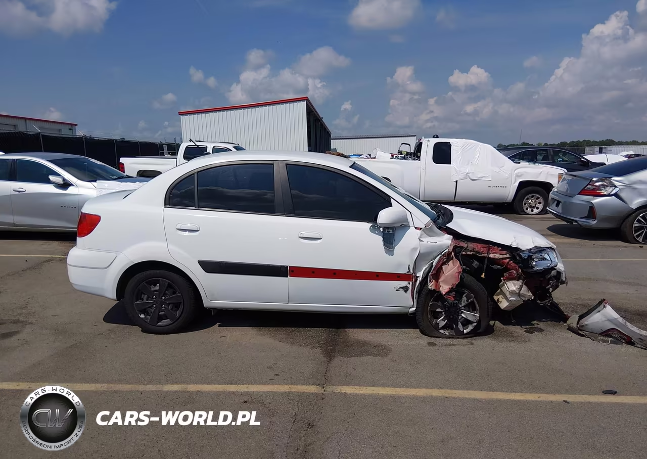 2008 Kia Rio Lx VIN:KNADE123X86299521 - 12