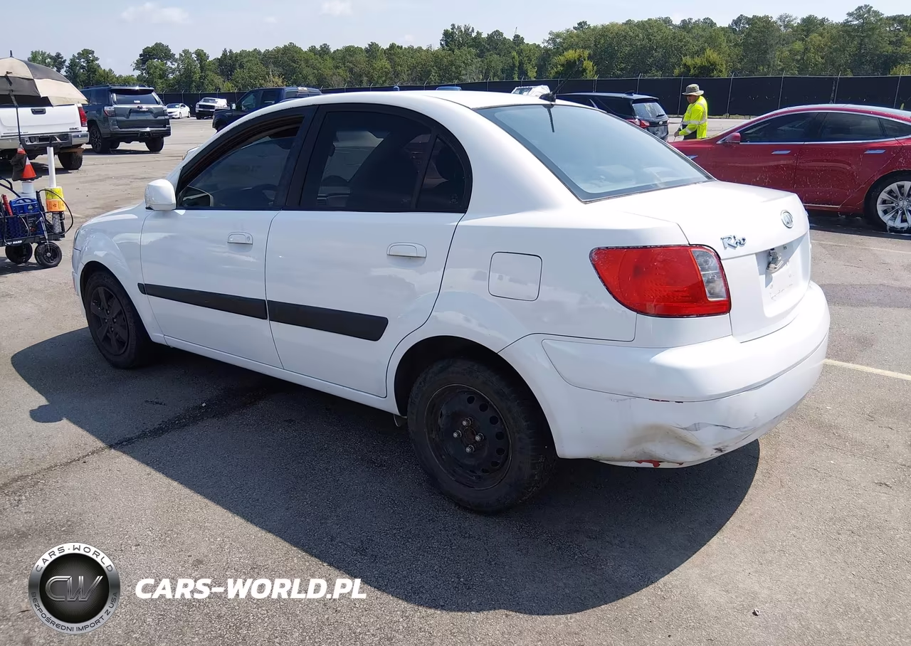 2008 Kia Rio Lx VIN:KNADE123X86299521 - 3