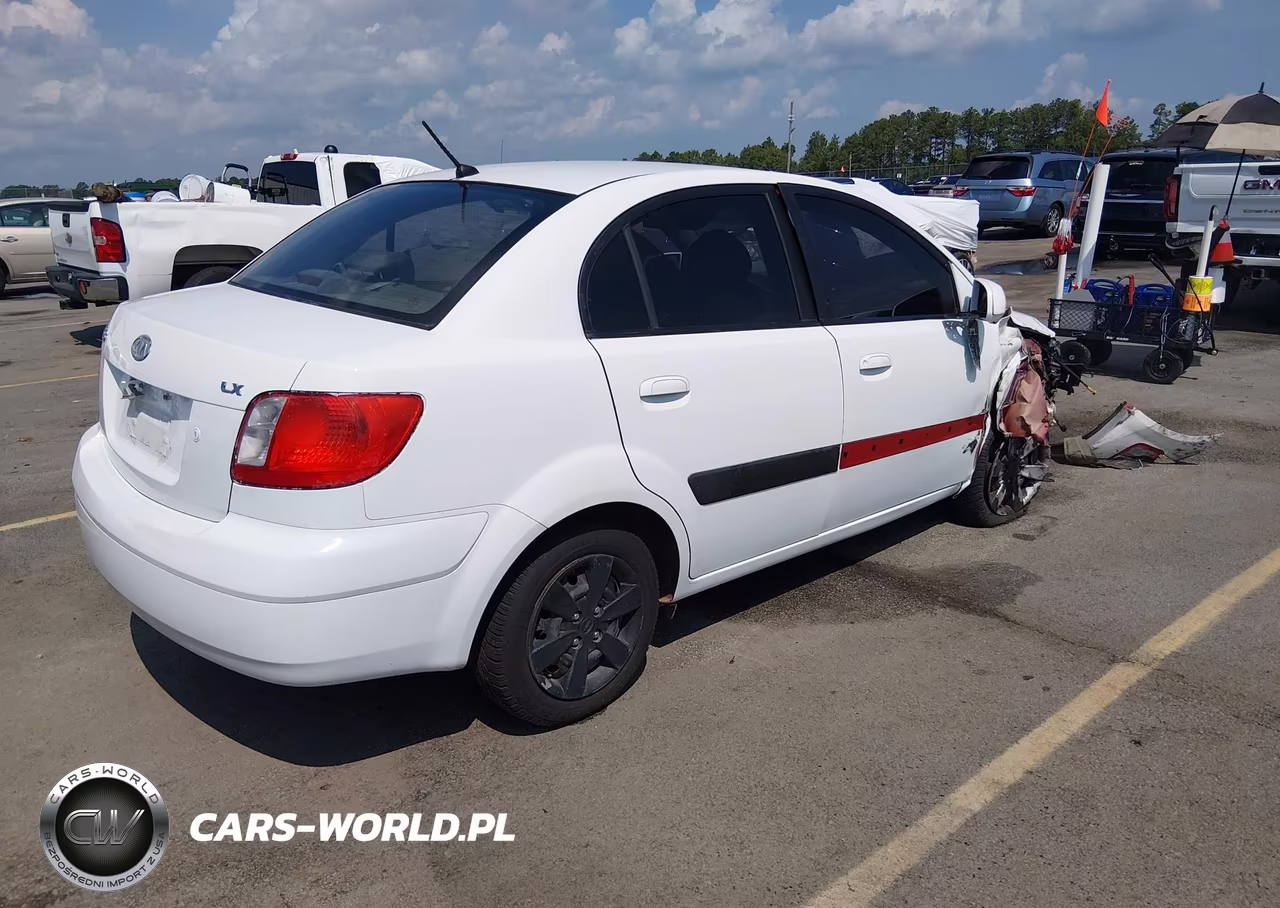 2008 Kia Rio Lx VIN:KNADE123X86299521 - 4