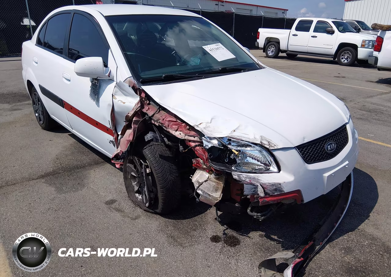2008 Kia Rio Lx VIN:KNADE123X86299521 - 6