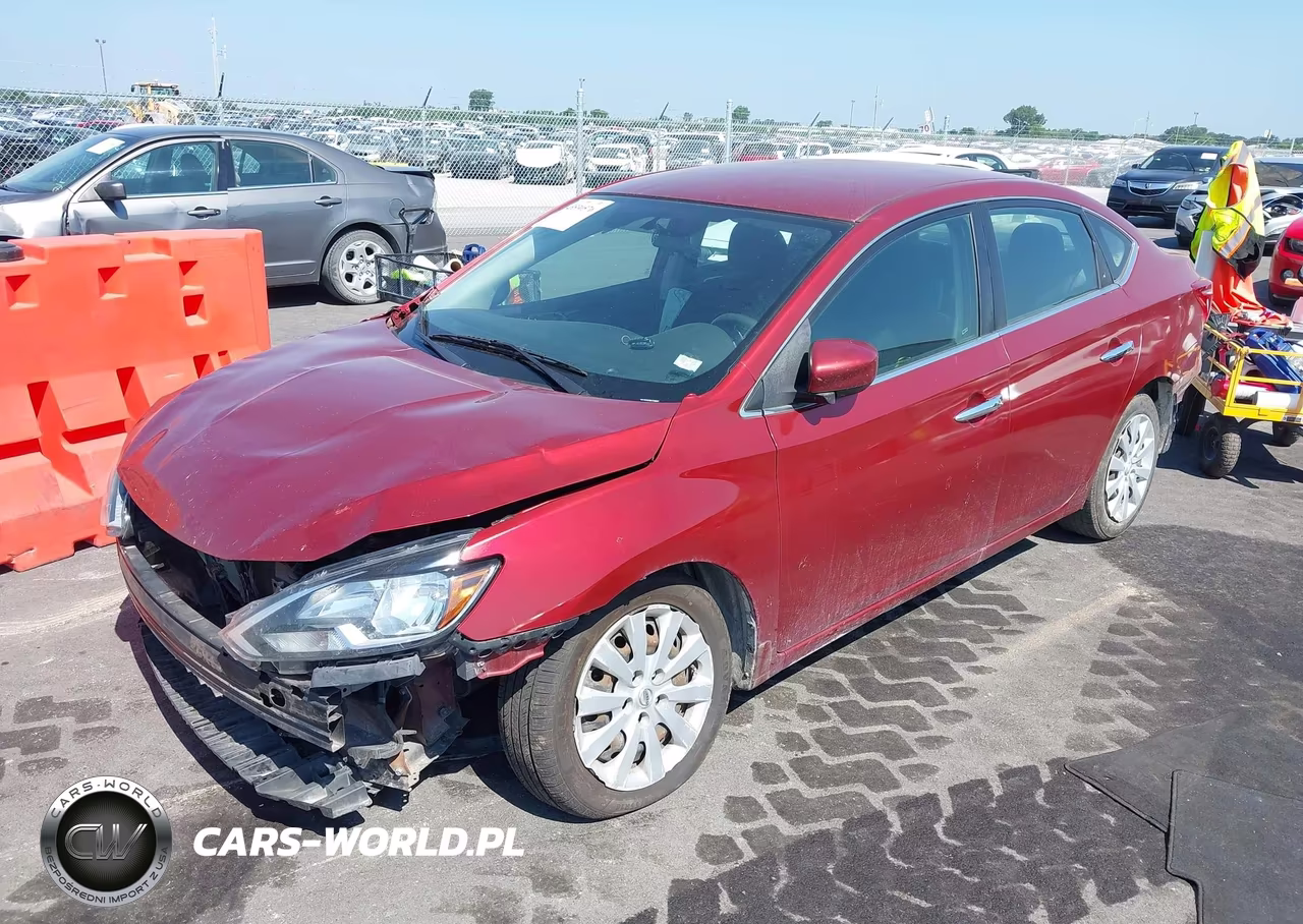 2017 Nissan Sentra Sv VIN:3N1AB7AP9HY238047 - 2