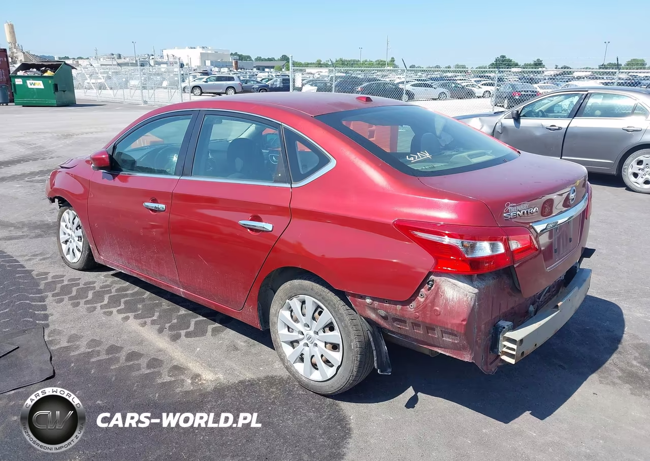 2017 Nissan Sentra Sv VIN:3N1AB7AP9HY238047 - 3