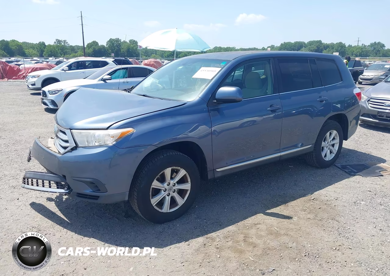 2012 Toyota Highlander VIN:5TDZA3EH2CS019333 - 2