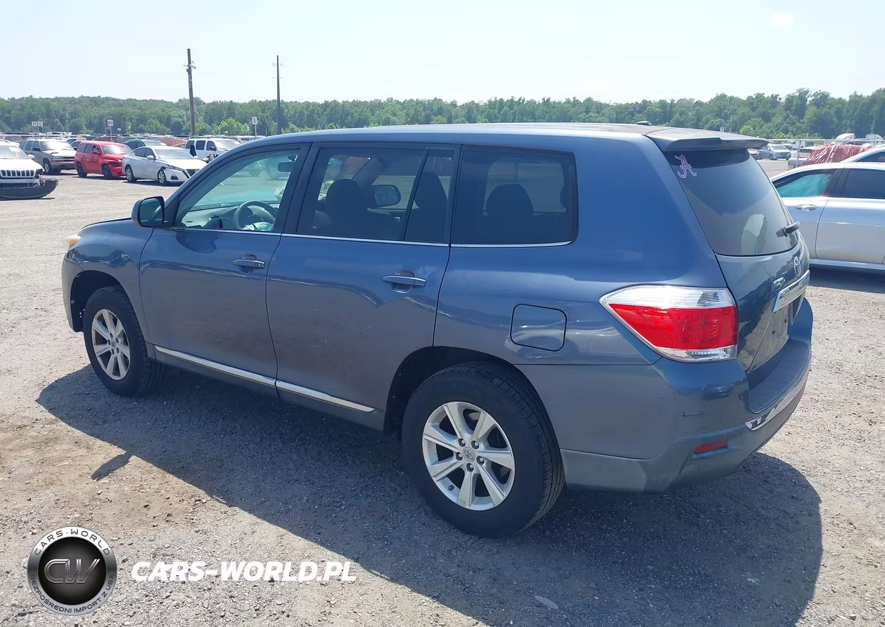2012 Toyota Highlander VIN:5TDZA3EH2CS019333 - 3