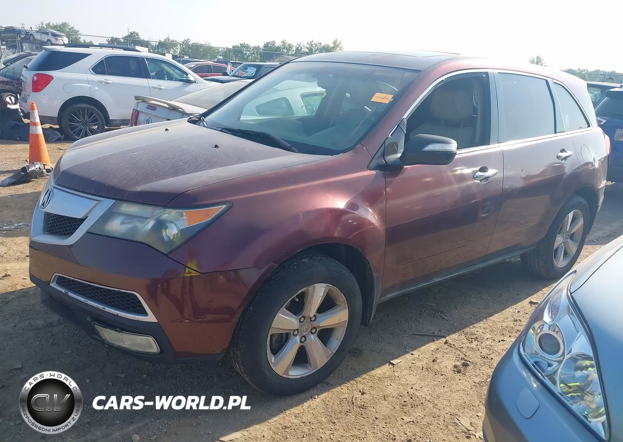 2012 Acura Mdx Technology Package VIN:2HNYD2H31CH544258 - 2