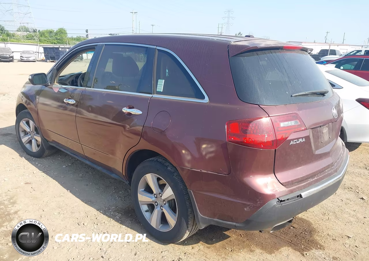 2012 Acura Mdx Technology Package VIN:2HNYD2H31CH544258 - 3