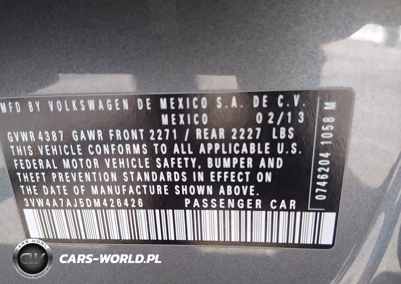 2013 Volkswagen Jetta Gli Autobahn W-Nav VIN:3VW4A7AJ5DM426426 - 9