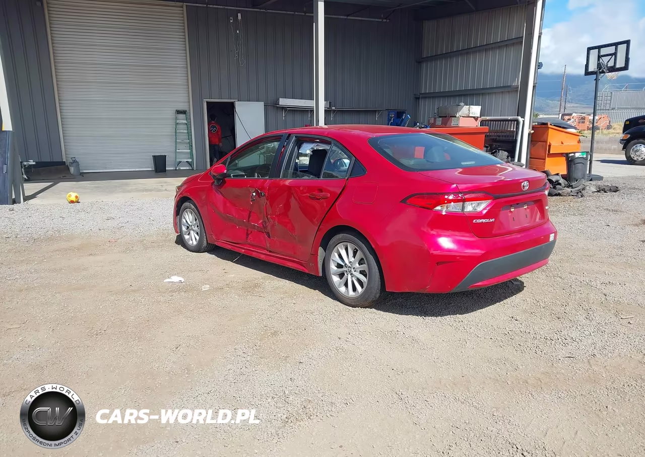 2020 Toyota Corolla Le VIN:JTDHPRAE9LJ085318 - 3