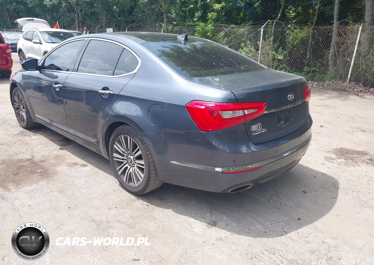 2014 Kia Cadenza Premium VIN:KNALN4D74E5153436 - 3