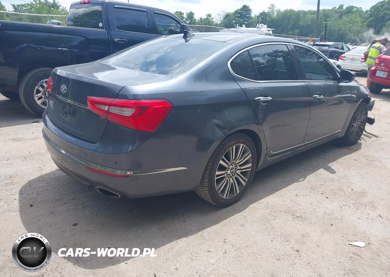 2014 Kia Cadenza Premium VIN:KNALN4D74E5153436 - 4