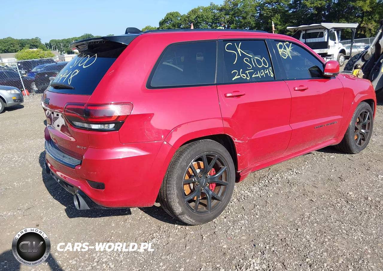 2016 Jeep Grand Cherokee Srt Night VIN:1C4RJFDJXGC454338 - 4