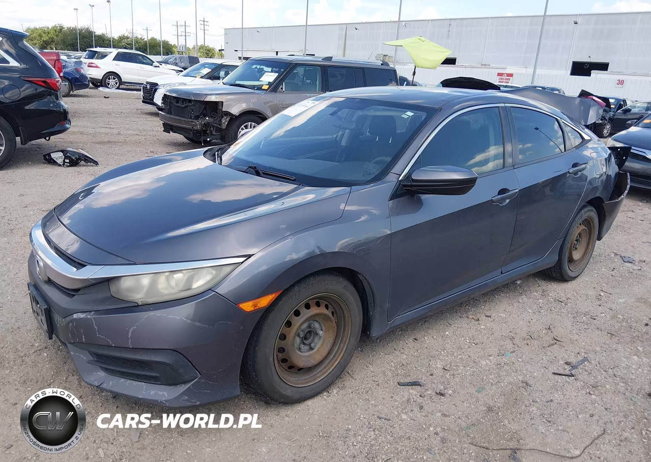 2016 Honda Civic Lx VIN:19XFC2F51GE015155 - 2