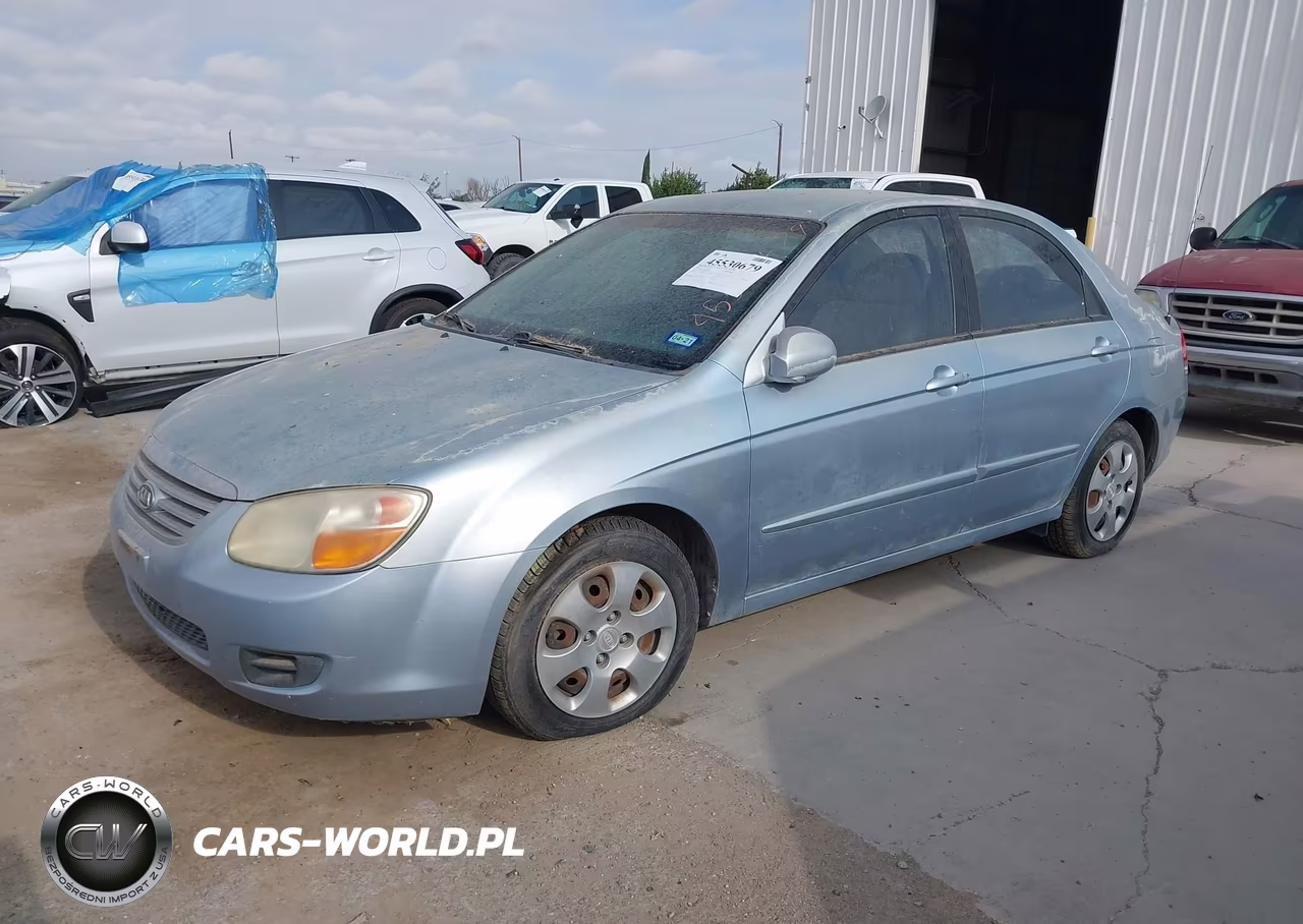 2007 Kia Spectra Ex VIN:KNAFE121X75426649 - 2