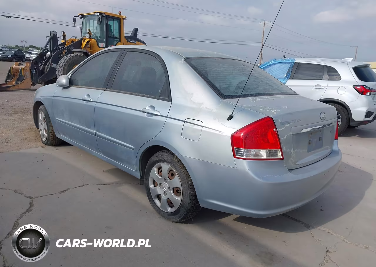 2007 Kia Spectra Ex VIN:KNAFE121X75426649 - 3