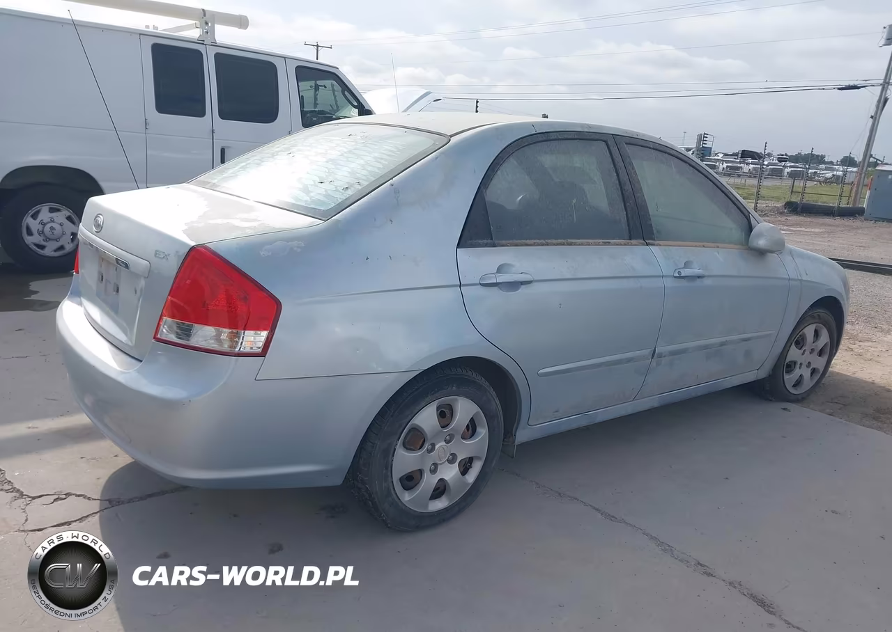 2007 Kia Spectra Ex VIN:KNAFE121X75426649 - 4