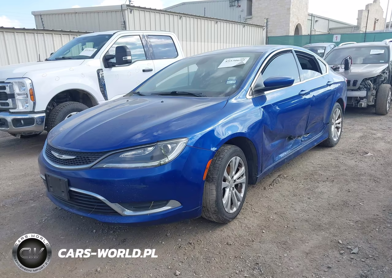 2015 Chrysler 200 Limited VIN:1C3CCCAB7FN589862 - 2