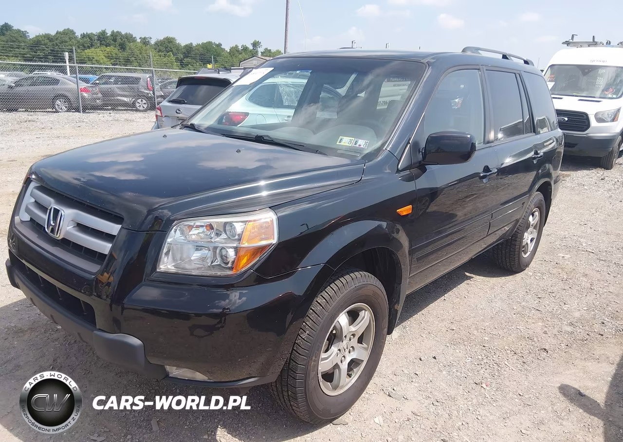 2007 Honda Pilot Ex VIN:5FNYF184X7B008245 - 2