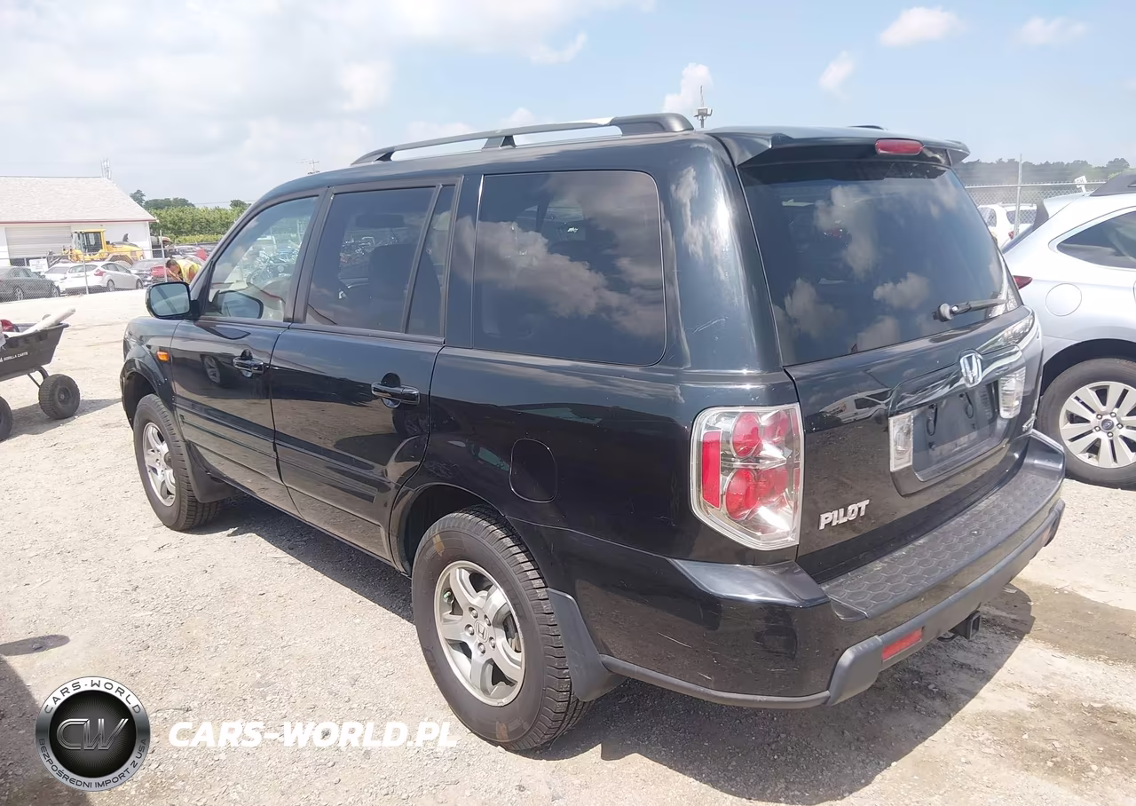 2007 Honda Pilot Ex VIN:5FNYF184X7B008245 - 3