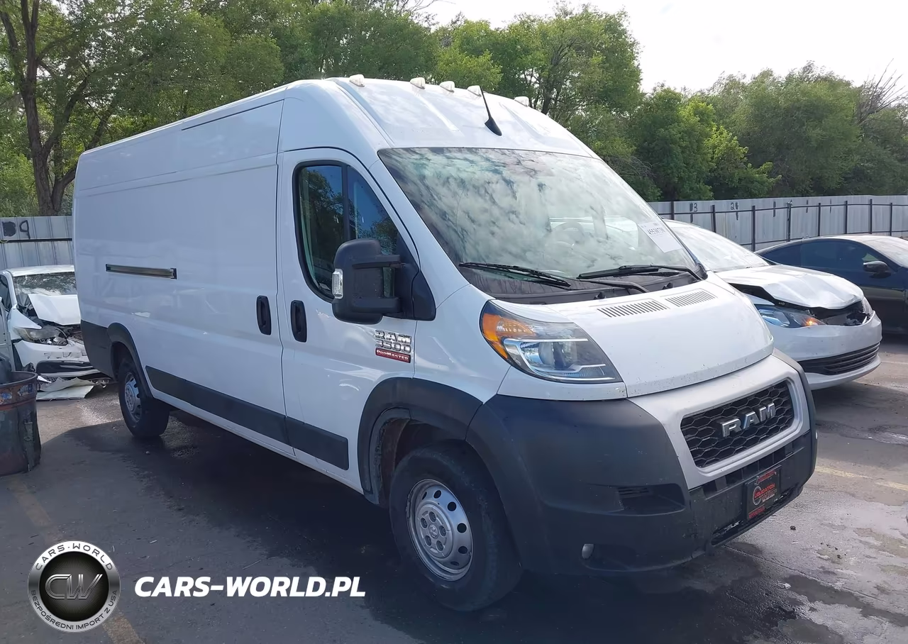 2022 Ram Promaster 3500 Cargo Van High Roof 159 Wb Ext VIN:3C6MRVJG1NE115535 - 1
