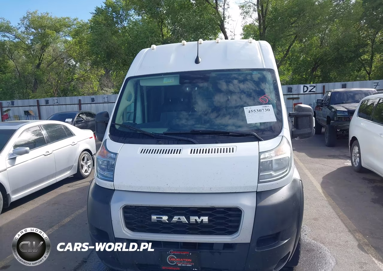 2022 Ram Promaster 3500 Cargo Van High Roof 159 Wb Ext VIN:3C6MRVJG1NE115535 - 12