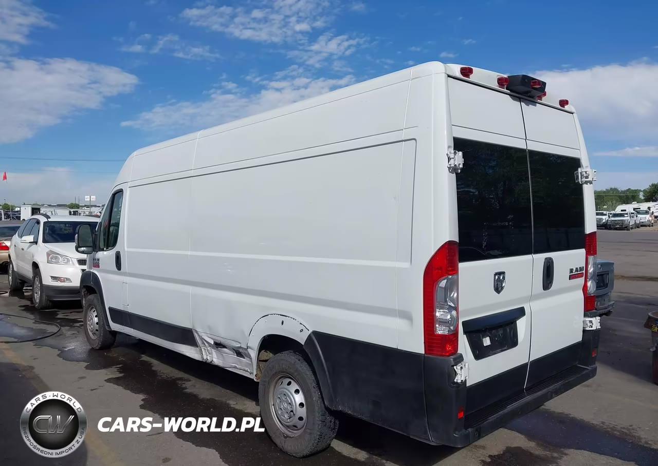 2022 Ram Promaster 3500 Cargo Van High Roof 159 Wb Ext VIN:3C6MRVJG1NE115535 - 3