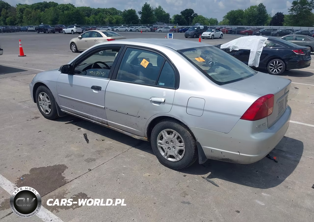 2001 Honda Civic Lx VIN:1HGES165X1L000209 - 3