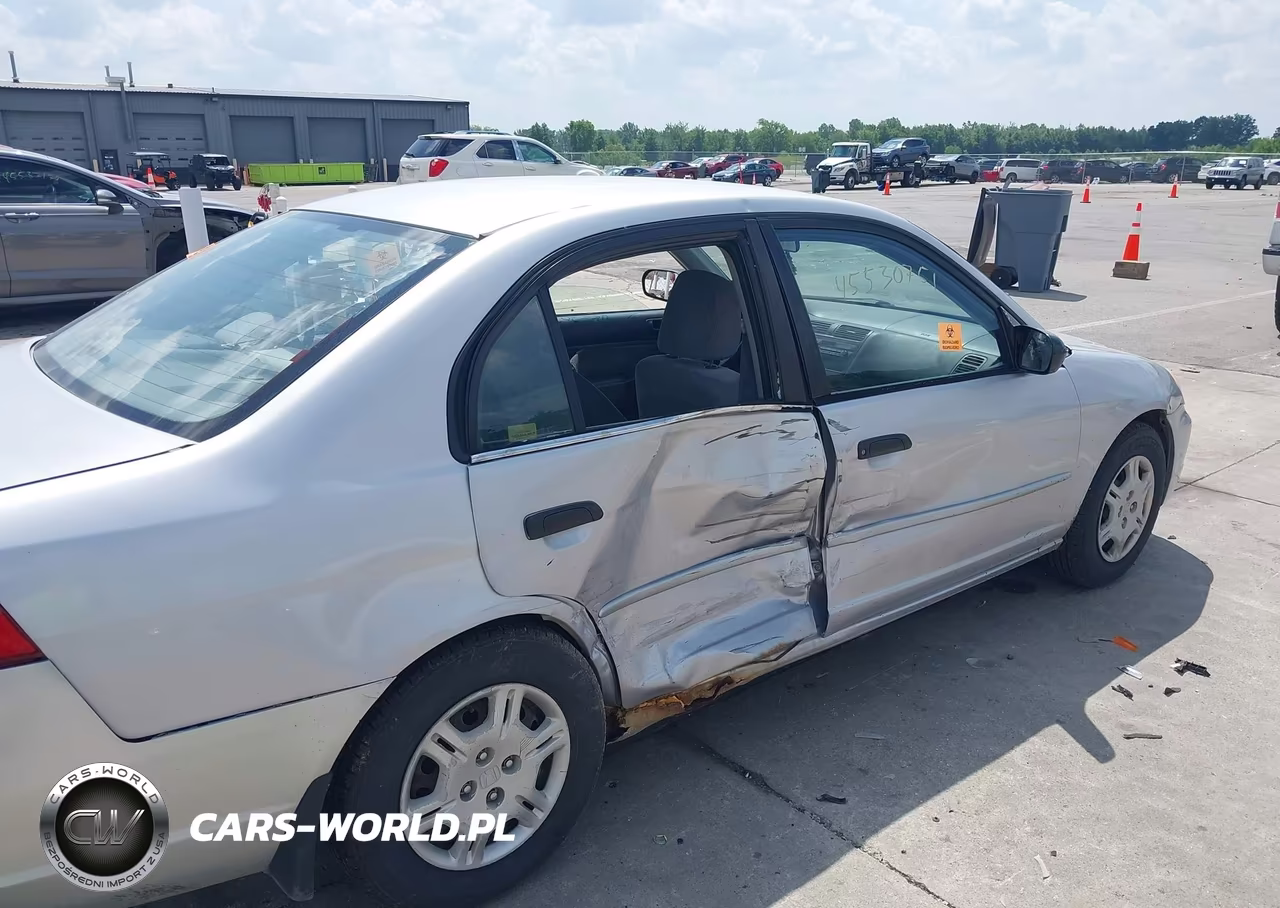 2001 Honda Civic Lx VIN:1HGES165X1L000209 - 6