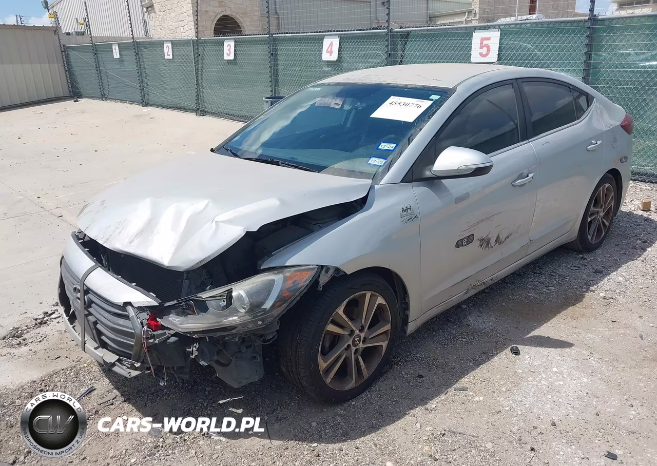 2018 Hyundai Elantra Limited VIN:5NPD84LFXJH283125 - 2