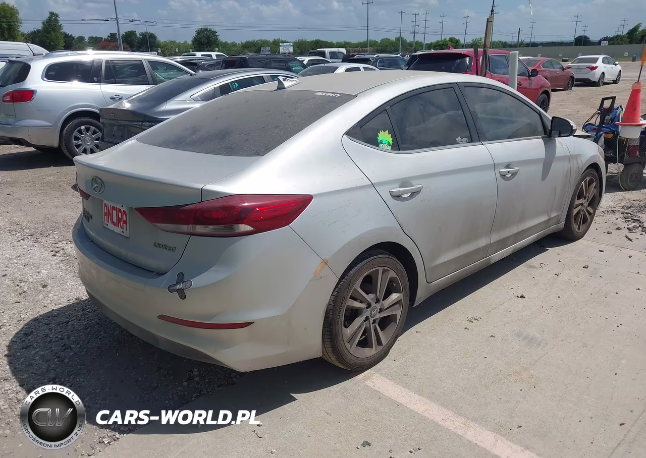 2018 Hyundai Elantra Limited VIN:5NPD84LFXJH283125 - 4