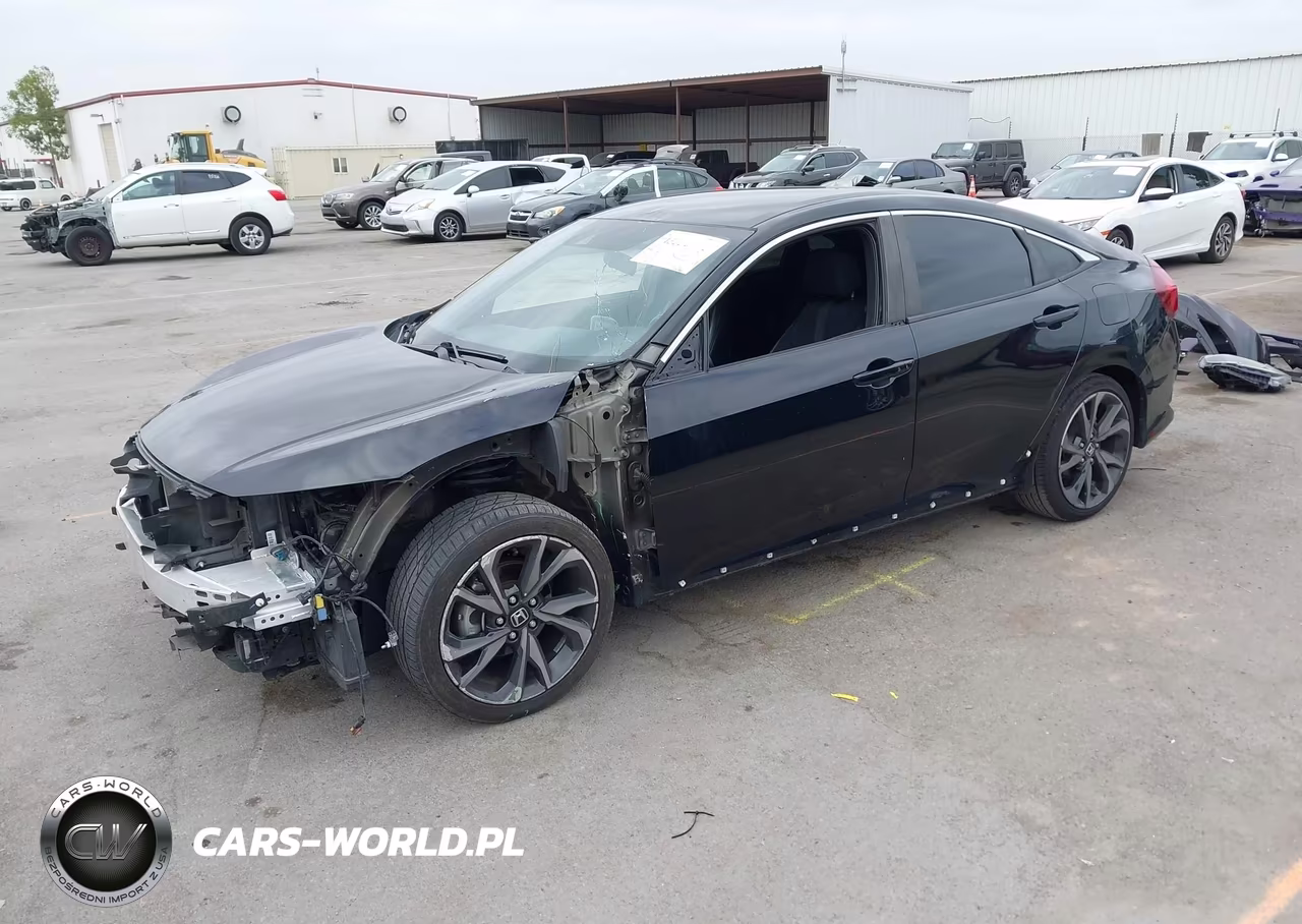 2021 Honda Civic Sport VIN:19XFC2F84ME202380 - 2