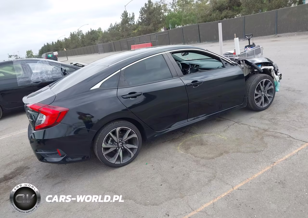 2021 Honda Civic Sport VIN:19XFC2F84ME202380 - 4