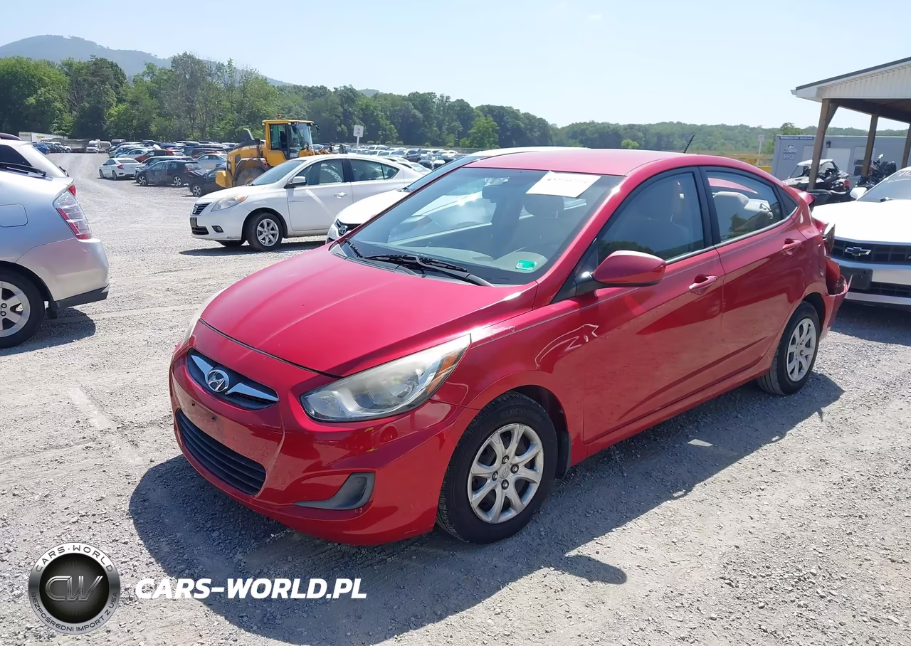 2013 Hyundai Accent Gls VIN:KMHCT4AE8DU355188 - 2