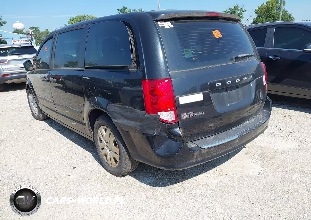 2014 Dodge Grand Caravan American Value Pkg VIN:2C4RDGBG4ER405287 - 3