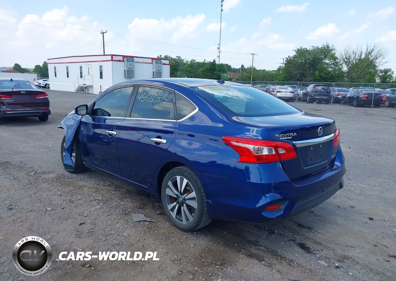 2019 Nissan Sentra Sv VIN:3N1AB7AP6KY371548 - 3