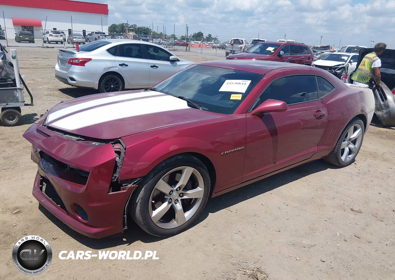 2010 Chevrolet Camaro 1Ss VIN:2G1FJ1EJ8A9215589 - 2
