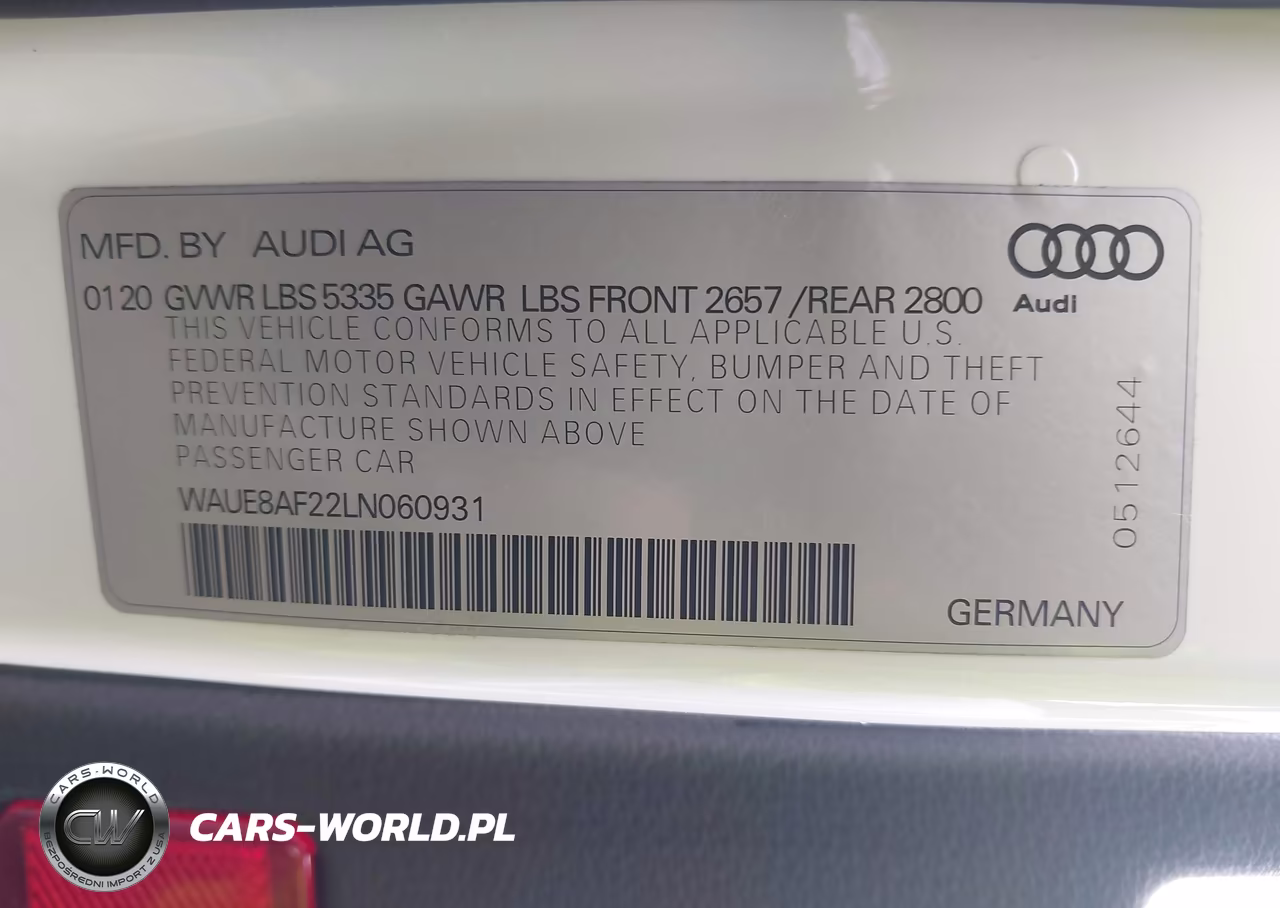 2020 Audi A6 Premium Plus VIN:WAUE8AF22LN060931 - 9