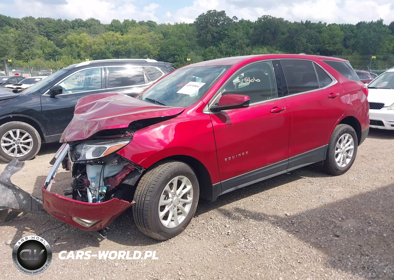 2020 Chevrolet Equinox Fwd Lt 1.5L Turbo VIN:2GNAXKEVXL6273918 - 2