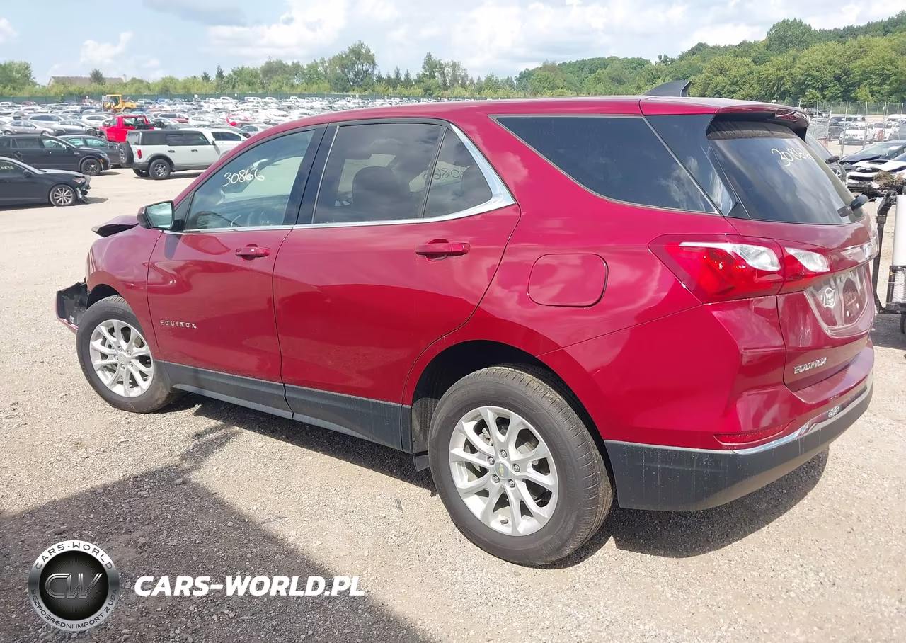 2020 Chevrolet Equinox Fwd Lt 1.5L Turbo VIN:2GNAXKEVXL6273918 - 3
