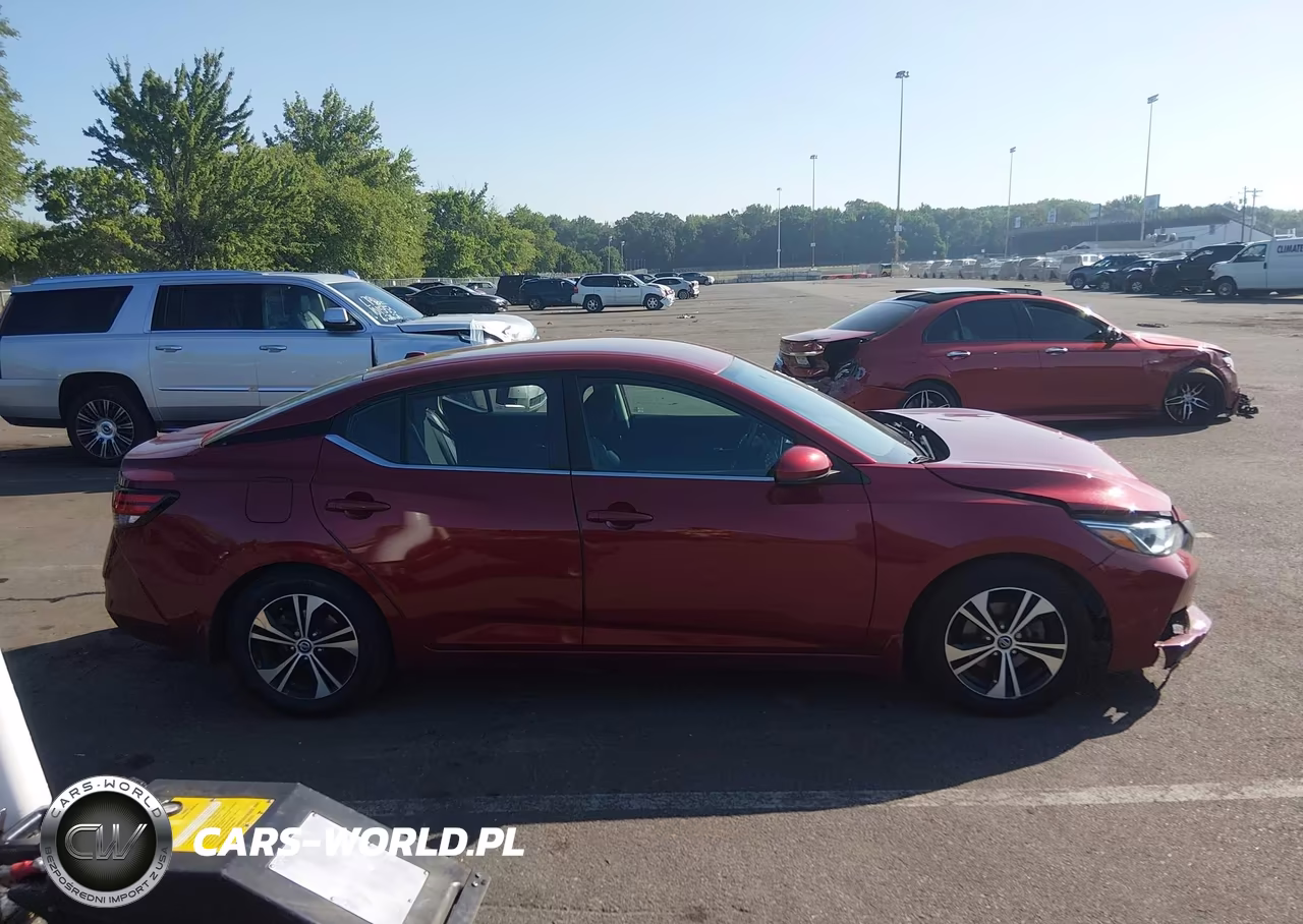 2020 Nissan Sentra Sv Xtronic Cvt VIN:3N1AB8CV4LY286596 - 13