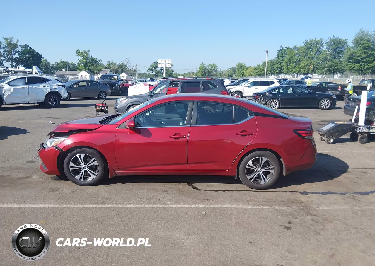 2020 Nissan Sentra Sv Xtronic Cvt VIN:3N1AB8CV4LY286596 - 14