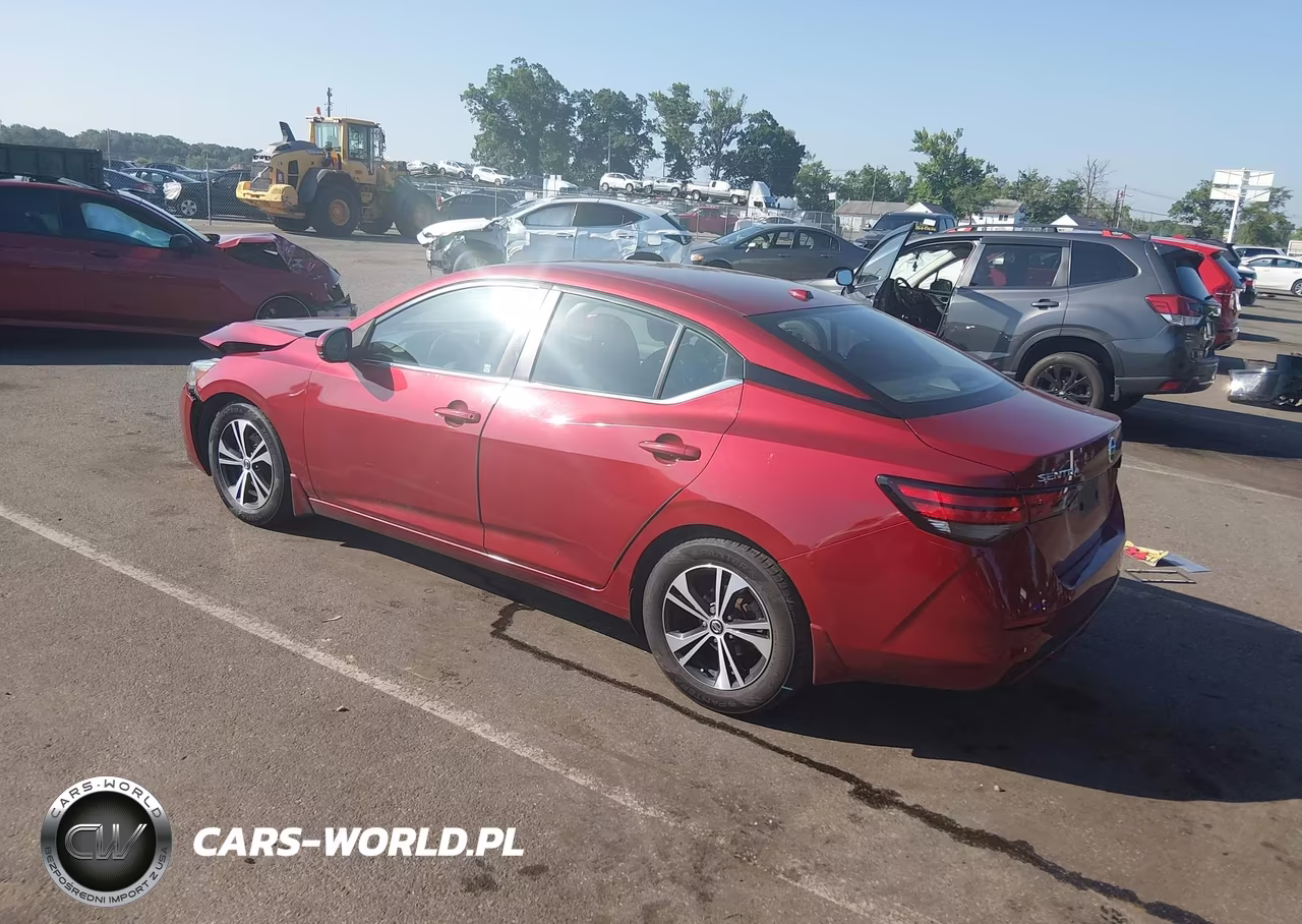 2020 Nissan Sentra Sv Xtronic Cvt VIN:3N1AB8CV4LY286596 - 3