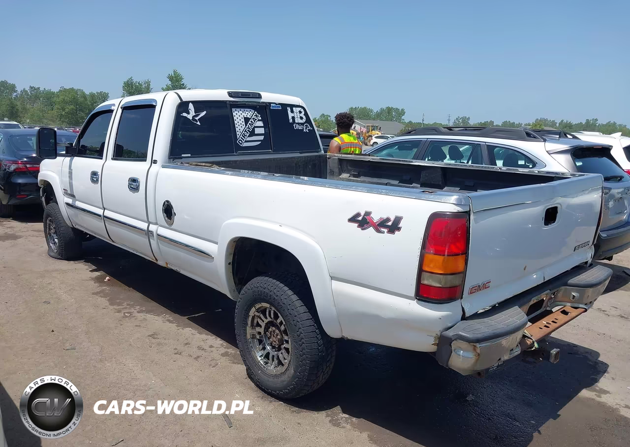 2001 GMC Sierra 2500Hd Sle VIN:1GTHK23101F209296 - 3