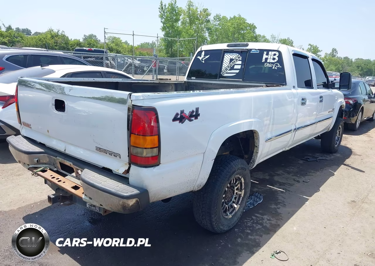 2001 GMC Sierra 2500Hd Sle VIN:1GTHK23101F209296 - 4