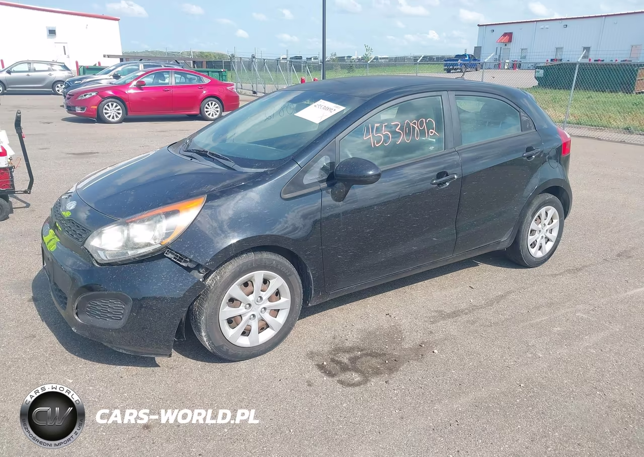 2013 Kia Rio Lx VIN:KNADM5A36D6099869 - 2