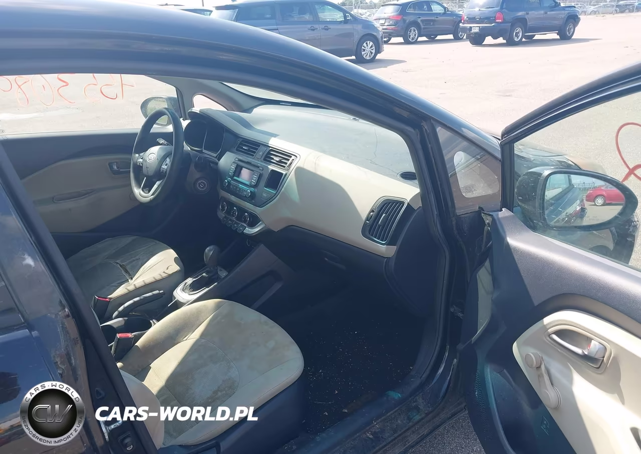 2013 Kia Rio Lx VIN:KNADM5A36D6099869 - 5