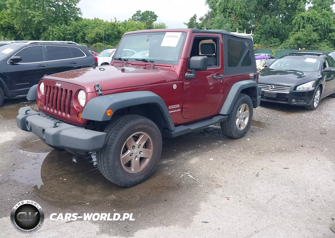 2010 Jeep Wrangler Sport VIN:1J4AA2D13AL187390 - 2
