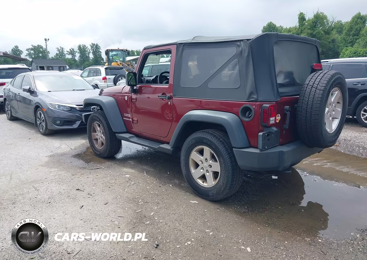 2010 Jeep Wrangler Sport VIN:1J4AA2D13AL187390 - 3